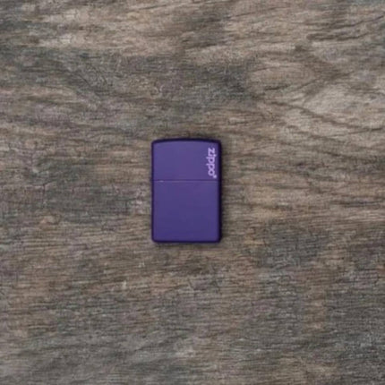 Zippo Lighter: Classic Purple Matte with Zippo Logo | 237ZL
