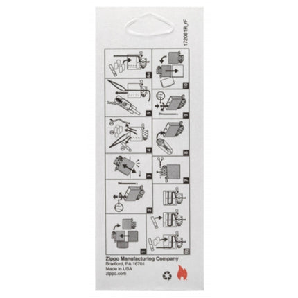 Zippo Replacement Wicks Pack of 24 Cards | 2425