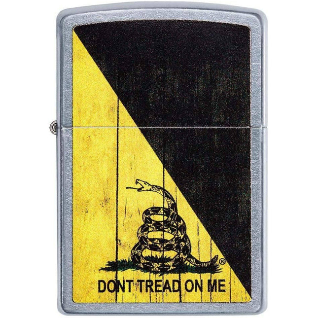 Zippo Lighter: Don't Tread On Me with Coiled Rattle Snake | 29842