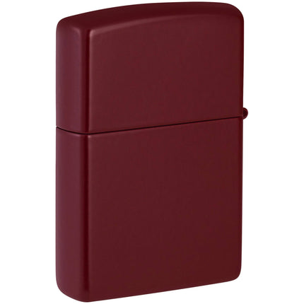 Zippo Lighter: Classic Merlot Rich Red with Zippo Logo | 46021ZL