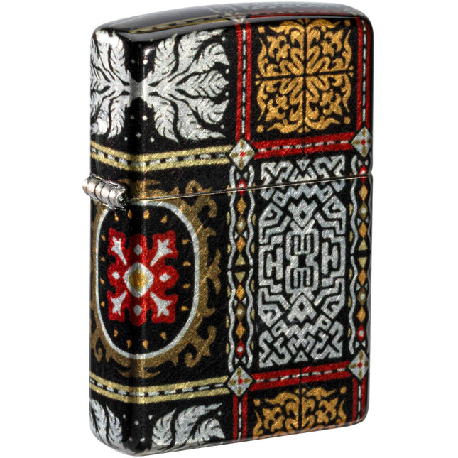 Zippo Lighter: Tapestry Pattern Design 540 Fusion | 46146