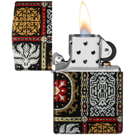 Zippo Lighter: Tapestry Pattern Design 540 Fusion | 46146