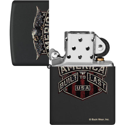 Zippo Lighter: Buck Wear American Built to Last | 46158