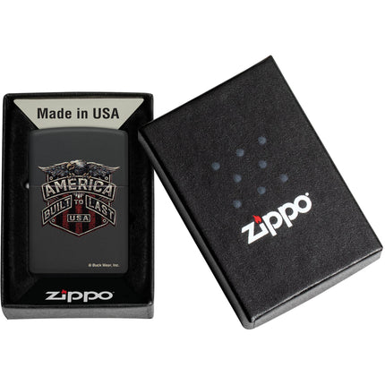 Zippo Lighter: Buck Wear American Built to Last | 46158