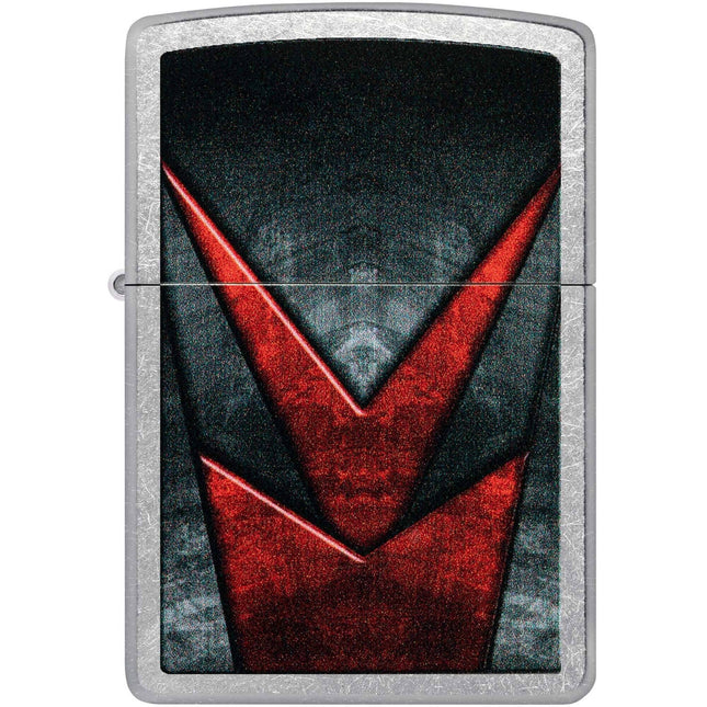 Zippo Windproof Lighter - Metallic Pattern Design Classic Street Chrome Finish | 46163