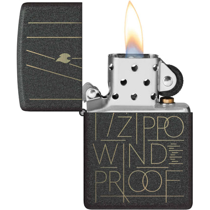 Zippo Lighter: Line Art Zippo Design | 46172