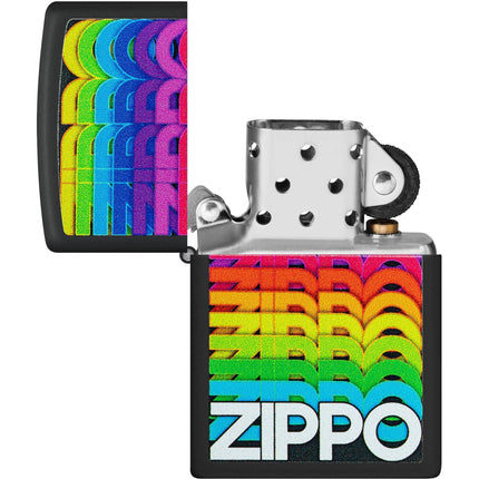 Zippo Lighter: Techno Zippo Color Image | 46234