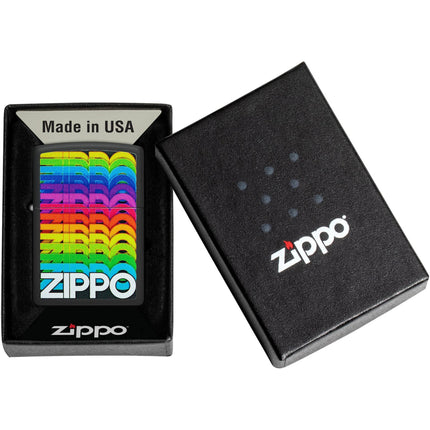 Zippo Lighter: Techno Zippo Color Image | 46234