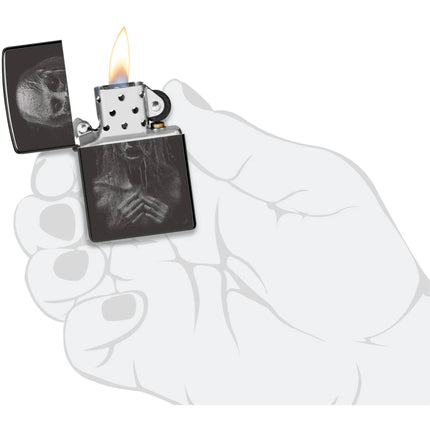 Zippo Lighter: Eerie Photo Image Monster | 46292