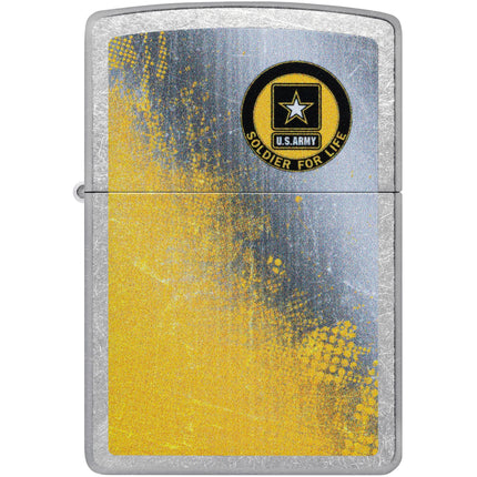 Zippo Windproof Lighter - United States Army Logo classic Street Chrome Finish | 46420