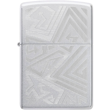 Zippo Lighter: Auto Engraved Which Way Design | 46481