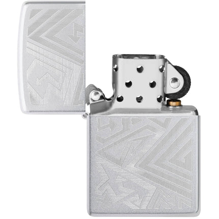 Zippo Lighter: Auto Engraved Which Way Design | 46481