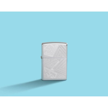 Zippo Lighter: Auto Engraved Which Way Design | 46481