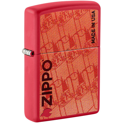 Zippo Lighter: Color Image Made in USA | 46487