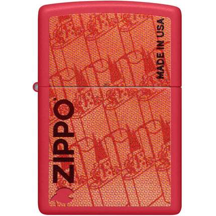 Zippo Lighter: Color Image Made in USA | 46487