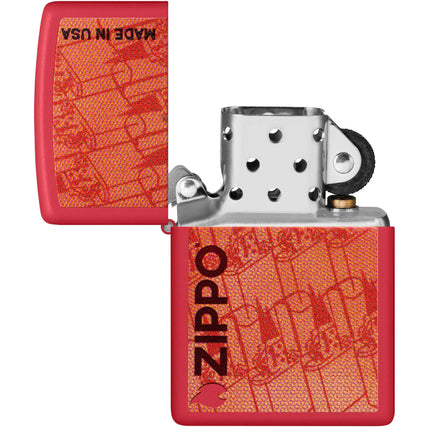 Zippo Lighter: Color Image Made in USA | 46487