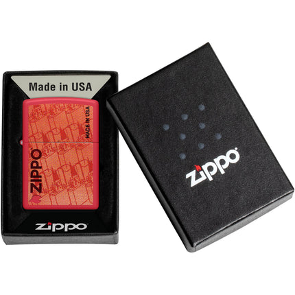 Zippo Lighter: Color Image Made in USA | 46487