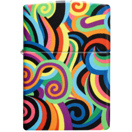 Zippo Lighter: Rietveld Design Multicolor Glow-in-the-Dark | 46491