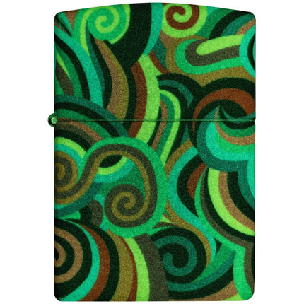 Zippo Lighter: Rietveld Design Multicolor Glow-in-the-Dark | 46491