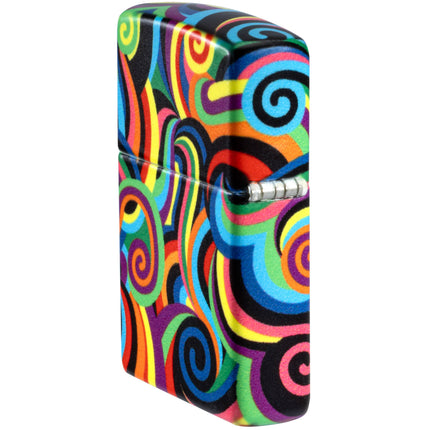 Zippo Lighter: Rietveld Design Multicolor Glow-in-the-Dark | 46491
