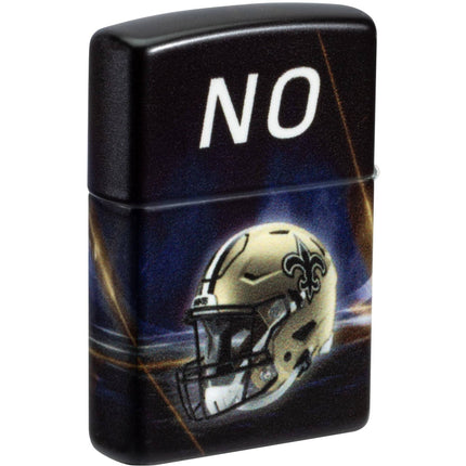 Zippo Windproof Pocket Lighter - NFL New Orleans Saints Blue 540 Color Finish| 46517
