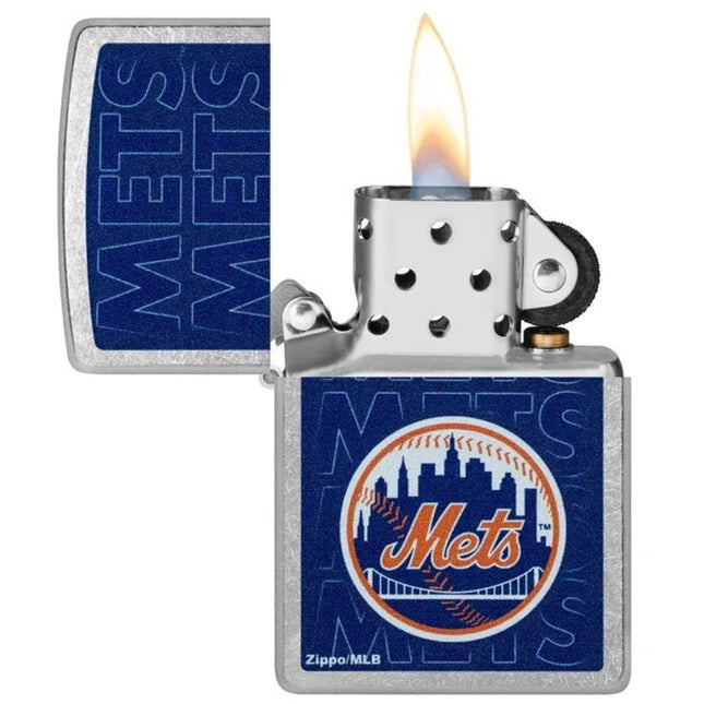 Zippo Lighter: MLB® New York Mets Logo | 46547