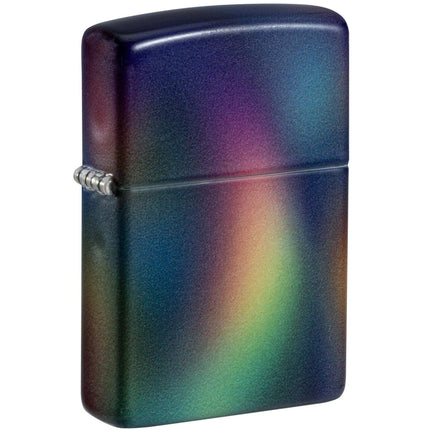 Zippo Lighter: 540 Color Prismatic Swirl Design Multicolor Finish | 46565