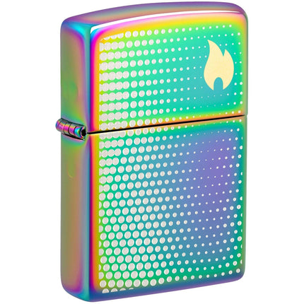 Zippo Lighter: Dot Matrix Design | 46569