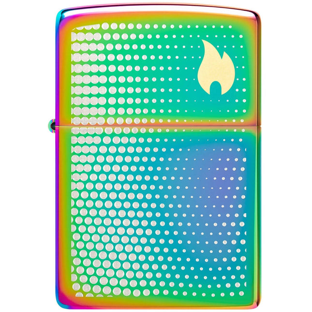 Zippo Lighter: Dot Matrix Design | 46569