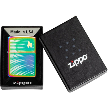 Zippo Lighter: Dot Matrix Design | 46569
