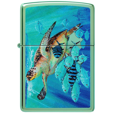 Zippo Lighter: Guy Harvey Ocean and Inhabitants Design | 46589