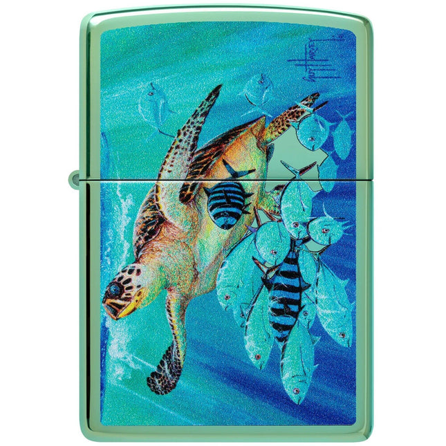 Zippo Lighter: Guy Harvey Ocean and Inhabitants Design | 46589