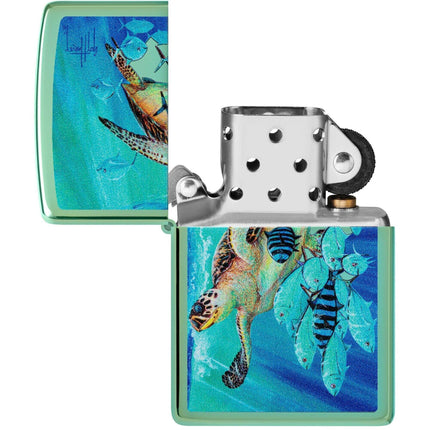 Zippo Lighter: Guy Harvey Ocean and Inhabitants Design | 46589