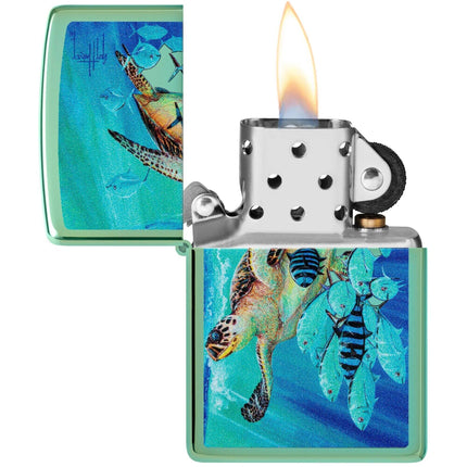 Zippo Lighter: Guy Harvey Ocean and Inhabitants Design | 46589