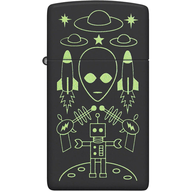 Zippo Lighter: Alien Invasion Design | 46691