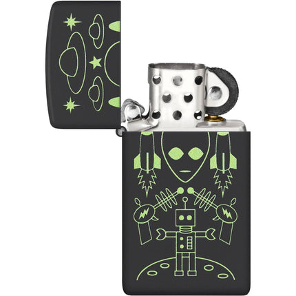 Zippo Lighter: Alien Invasion Design | 46691