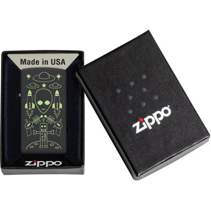 Zippo Lighter: Alien Invasion Design | 46691