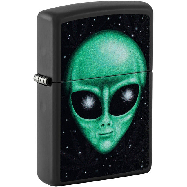 Zippo Lighter: Alien Leaf Design | 46708