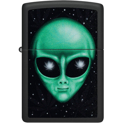 Zippo Lighter: Alien Leaf Design | 46708