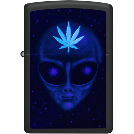 Zippo Lighter: Alien Leaf Design | 46708