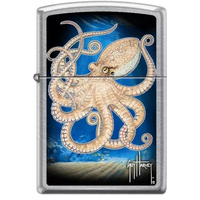 Zippo Lighter: Guy Harvey Octopus Design | 46729