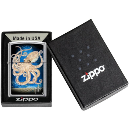 Zippo Lighter: Guy Harvey Octopus Design | 46729