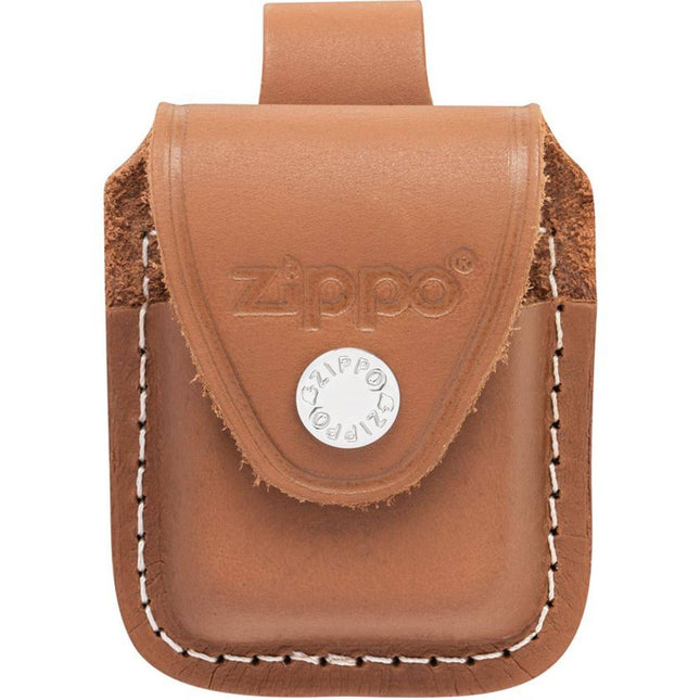 Zippo Lighter: Zippo Camel Finish Leather Lighter Pouch with Loop | 47003