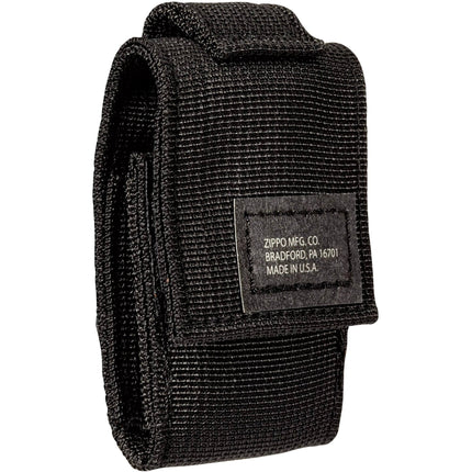 Zippo Black Tactical Nylon Hook and Loop Lighter Pouch | 48400