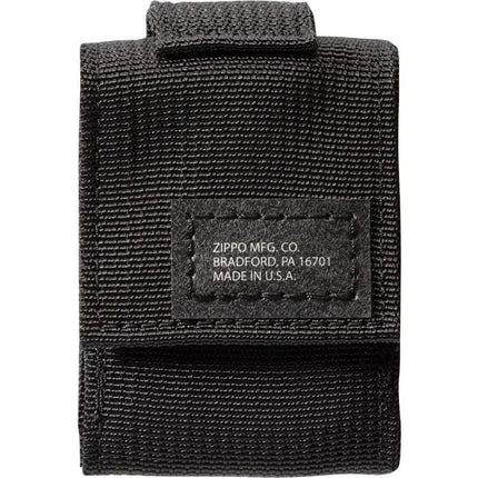 Zippo Black Tactical Nylon Hook and Loop Lighter Pouch | 48400