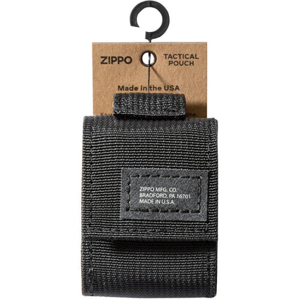 Zippo Black Tactical Nylon Hook and Loop Lighter Pouch | 48400