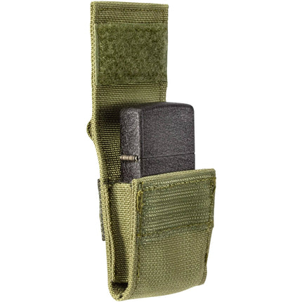 Zippo Green Tactical Nylon Hook and Loop Lighter Pourch | 48402