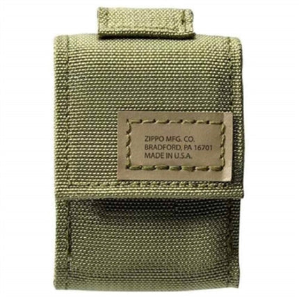 Zippo Green Tactical Nylon Hook and Loop Lighter Pourch | 48402