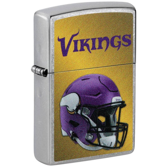 Zippo Lighter: NFL Minnesota Vikings Helmet Design | 48439