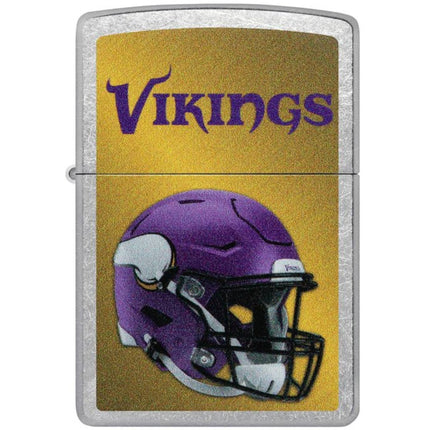 Zippo Lighter: NFL Minnesota Vikings Helmet Design | 48439